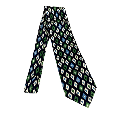 #7924 VERA BRADLEY BAEKGARRD SEDA AZUL SEDA 59 X 4 Foto 1 de 4