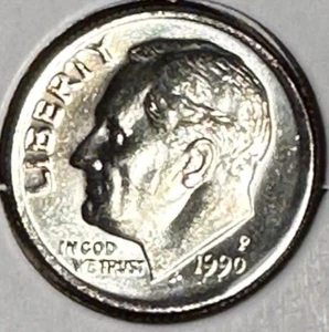 1990 P Roosevelt Dime unzirkuliert aus neuwertig Set - Bild 1 von 4