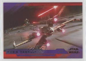 2018 Star Wars: The Last Jedi Series II Purple Poe Dameron Poe's Assault #5 1w3
