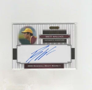 2008 Razor Signature Series /499 Brett Wallace #113 Auto Draft Round 1 - Picture 1 of 2