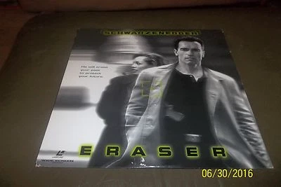 Movie -Schwarzenegger - Eraser LD Laser Video Disc LaserDisc Edition - Image 1 of 4