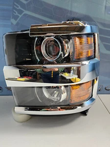 Faro izquierdo Chevrolet Silverado 2500 3500 HD 2015 2016 2017 2018 2019 - Imagen 1 de 10