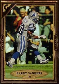 Barry Sanders 1997 Topps Gallery Football - #130 - Detroit Lions - Image 1 of 2