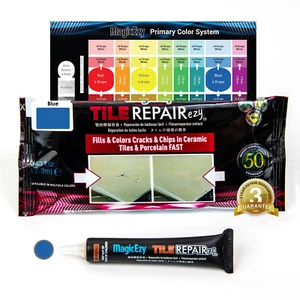 Tile REPAIRezy (Blue) Fix Cracks & Chips in Ceramic Porcelain MagicEzy - Picture 1 of 10