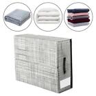 Bed Sheet Set Organizer Fabric Storage Bins For Pillow Quilt Cover Blanket