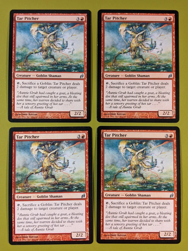 Tar Pitcher x4 Lorwyn 4x Playset Magic the Gathering MTG - Image 1 of 1