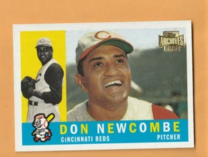 Don Newcombe Cincinnati Reds 2001 Topps Archives #364 Elizabeth New Jersey 5C - Imagen 1 de 2