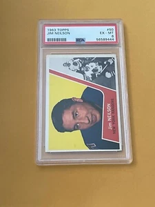 DCC; 1963 Topps NHL Jim Neilson #50 PSA 6 EX-MT NY Rangers  - Bild 1 von 2