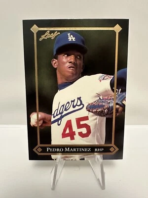 Pedro Martínez Hoja de Oro Novatos 1992 Hoja #BC-3 Los Angeles Dodgers EX Foto 1 de 4