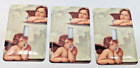 Lot de 3 plaques interrupteur de lumière chérubin ange Cupidon housse murale AmerTac vintage