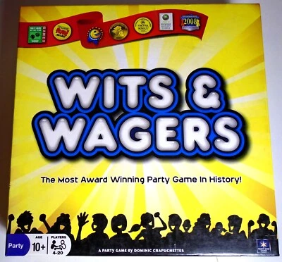 Juego de fiesta Wits & Wagers 2009 - Nuevo en caja abierta Foto 1 de 3