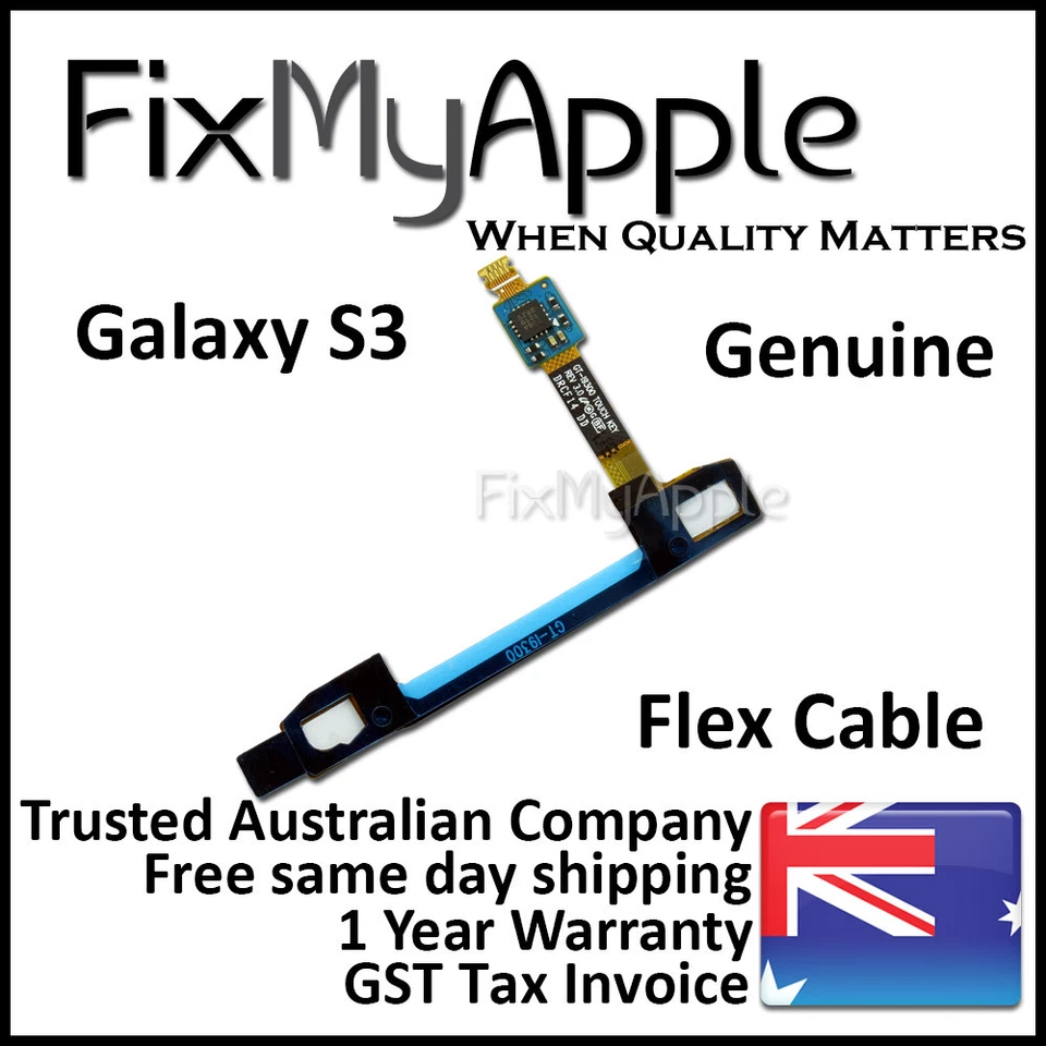 Samsung Galaxy S3 Menú Retorno Inicio Botón Teclado Flex Cable Sensor Táctil Foto 1 de 3