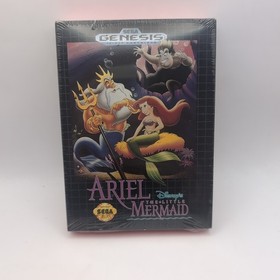 Ariel the Little Mermaid (Sega Genesis, 1992) Factory Sealed Disney 