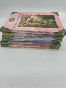Disney Fairies Book Lot of 6 Beck Dulcie Fawn Rani Tink Queen Clarion - Picture 1 of 15