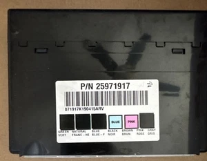 GMC Yukon Tahoe Body Control Module Computer 07 08 09 10 11 BCM BCU 25971917 G1 - Picture 1 of 1