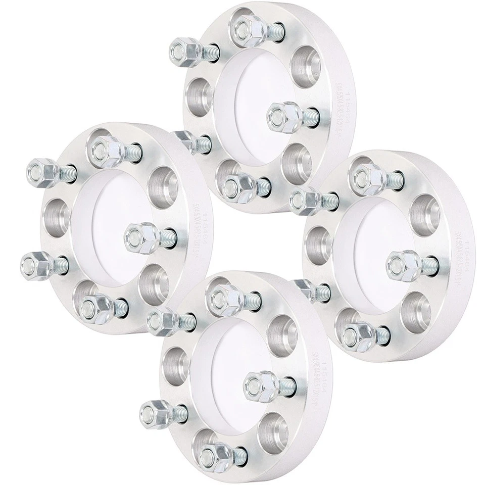 4x 12x1.5 Wheel Spacers 25mm For Jeep Compass Patriot Kia Optima Soul Foto 1 de 4