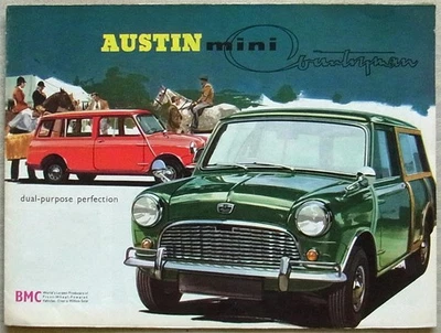 AUSTIN MINI COUNTRYMAN Car Sales Brochure c1963 #2181/C - Image 1 of 3