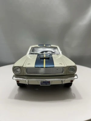 JOUEF EVOLUTION “1965 Ford Mustang GT 350” WITH BLUE STRIPES NEW, MADE IN ITALY. - Image 1 of 4