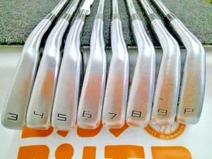 ◼️8pcs◼️ TaylorMade P770 Iron Set 8clubs 3-9,Pw Shaft KBS TOUR FLT 120 Used - Picture 1 of 8