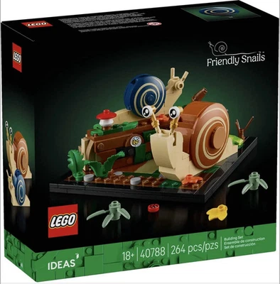 NEW LEGO FRIENDLY SNAILS Set 40788 Ideas CUUSOO gwp promo sealed box - Image 1 of 2
