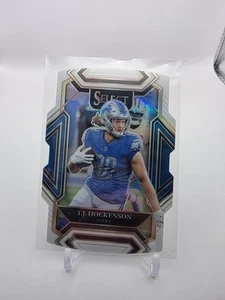 2021 Panini Select TJ Hockenson White Prizm Diecut Club Level /99 #213 - Bild 1 von 2