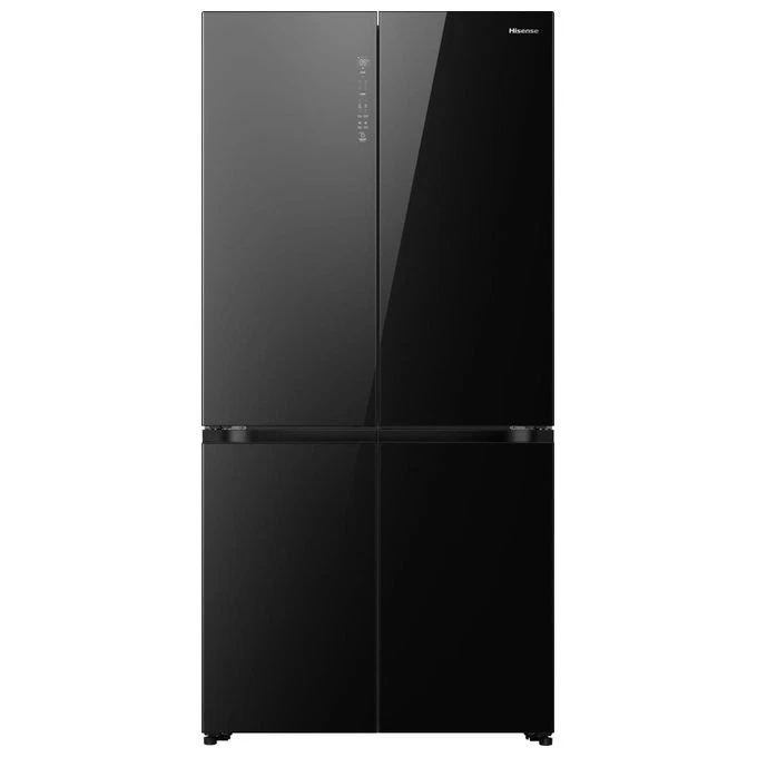 Hisense RQ768N4GBE Frigorifero Side-by-Side 591L Nero - Immagine 1 di 1