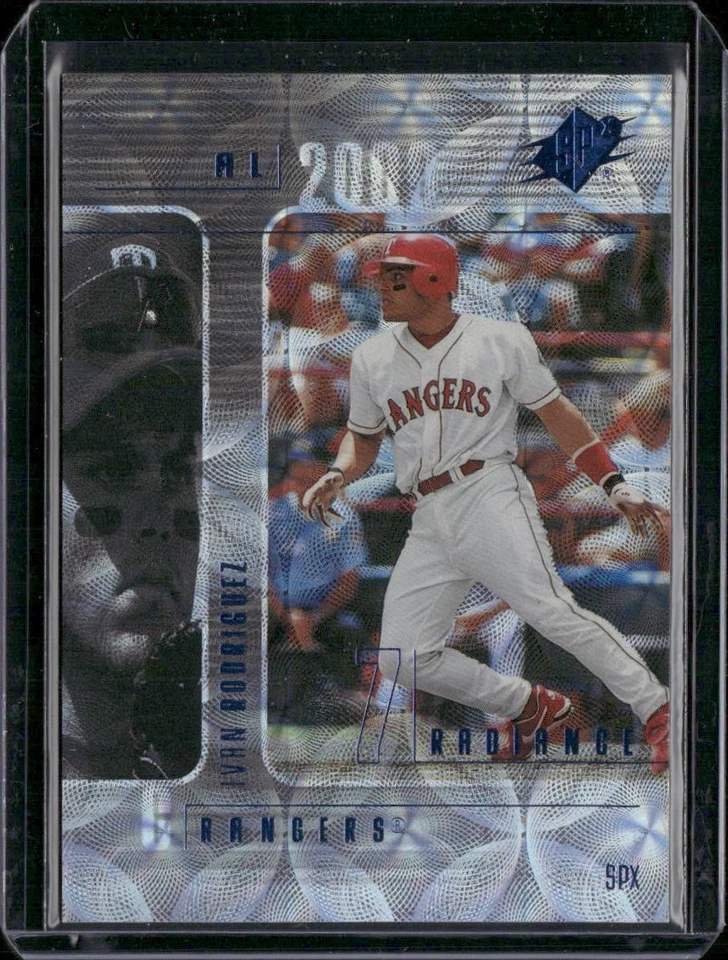 2000 SPx #71 Ivan Rodriguez Radiance #/100 - Image 1 of 2