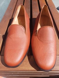 Stubbs & Wootton- Palm Beach Limited Edition -Football Leather Slipper- US 14 - Picture 1 of 21