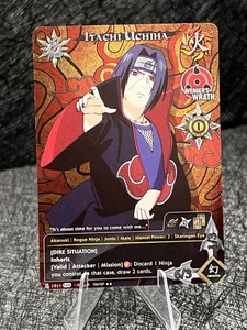 Itachi Uchiha N1511 Naruto CCG 1st Place Champion Promo Foil NM - Picture 1 of 2