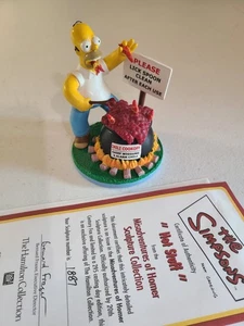 Simpsons "HOT STUFF" Misadventures of Homer Hamilton Collection With Certificate - Picture 1 of 6