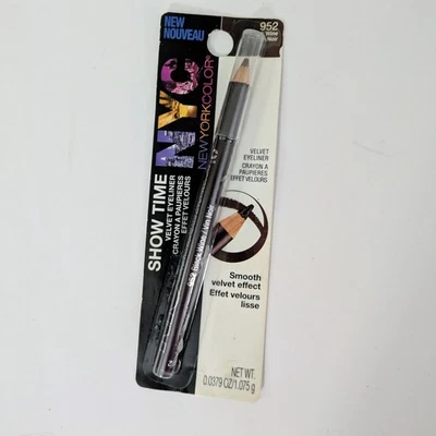 N.Y.C. New York Color Show Time Velvet Eyeliner Black Wine 952 - Image 1 of 2