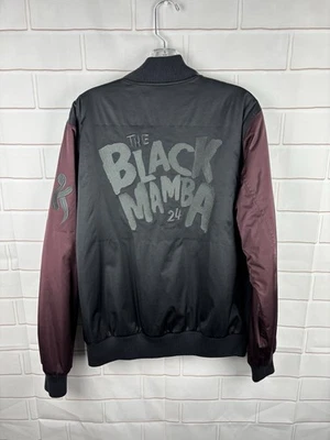 Nike Kobe Bryant The Black Mamba Satin Bomber Jacket Men's Medium - Image 1 of 4