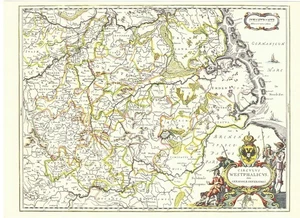 WESTPHALICVS  Vintage Antique Geographic Urban Map Art Print !!! - Picture 1 of 1