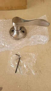Probrico Dummy Door Handle RHS Satin Wave Finish - Bild 1 von 3