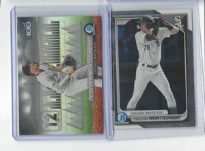 2024 Bowman Chrome Topp 100 Colson Montgomery Rookie, Bowman - Bild 1 von 2