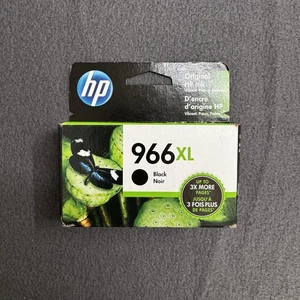 Oryginalny czarny wkład atramentowy HP 966XL OfficeJet PRO 9020 9025 Exp 2023 - Zdjęcie 1 z 3
