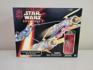 1998 Hasbro Star Wars Eps 1 Anakin Skywalker’s Pod Racer Exclusive Anakin NIB - Picture 1 of 3