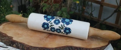 Vintage Taunton Vale Rolling Pin Floral Design - Image 1 of 4