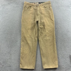 Vintage Mossy Oak Jeans Herren 34x32 Beige Jagd Utility Straight Denim Outdoor - Bild 1 von 12