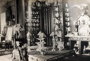 Victorian dining room #1 35mm Vintage Photo Slide PS1. - Picture 1 of 3
