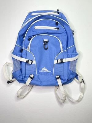 High Sierra Blue and White Suspension Tech Airflow Backpack - Image 1 of 4