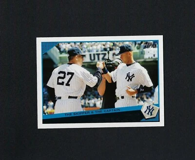2009 Topps Updates & Highlights #UH69 DEREK JETER Yankees NRMT  - Image 1 of 2