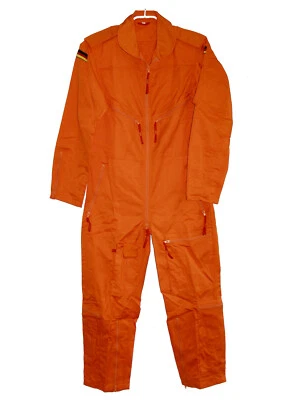 Orig.Bundeswehr Flieger-Kombi / Piloten-Overall orange,besonders strapazierfähig - Bild 1 von 2