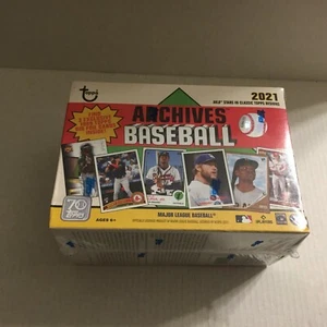 New 2021 Topps Archives Baseball Blaster Box - 56 Cards - Picture 1 of 6