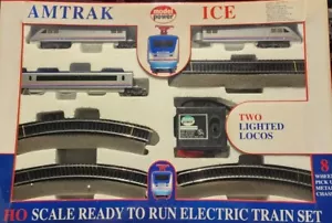 Model Power HO Amtrak ICE train set No. 2500 - Picture 1 of 5