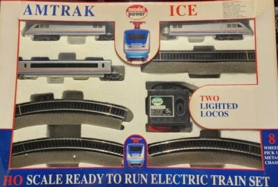 Model Power HO Amtrak ICE train set No. 2500 - Image 1 of 4