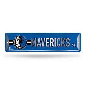 Rico Industries NBA Metal Street Sign Metal Street Sign 4" x 15" Home Décor - Picture 1 of 8
