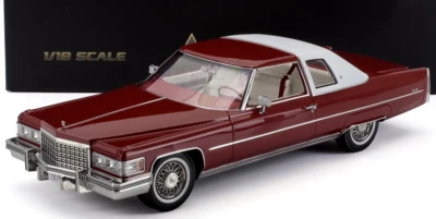 wonderful modelcar 1/18 CADILLAC COUPE DE VILLE 1976 - amberglow metallic - lim. - Image 1 of 2