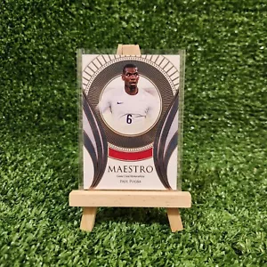 Paul Pogba 2023 Futera MAESTRO Match Worn Patch 09/25 France - Picture 1 of 2