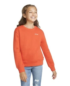 MSRP$40 Levi's Big Girls Logo Crew Neck Sweatshirt  Size SP ,  8 - 10 YRS - Picture 1 of 1